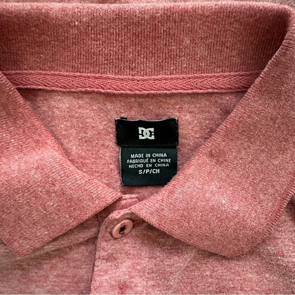 DC Men’s Polo Short Sleeve - Picture 3 of 3